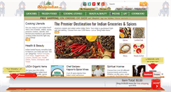 Desktop Screenshot of ishopindian.com
